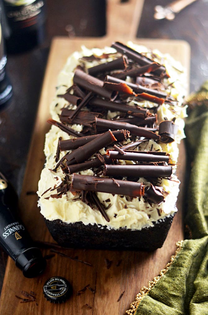 Malted Guinness Chocolate Cake With Baileys Frosting Host The Toast 