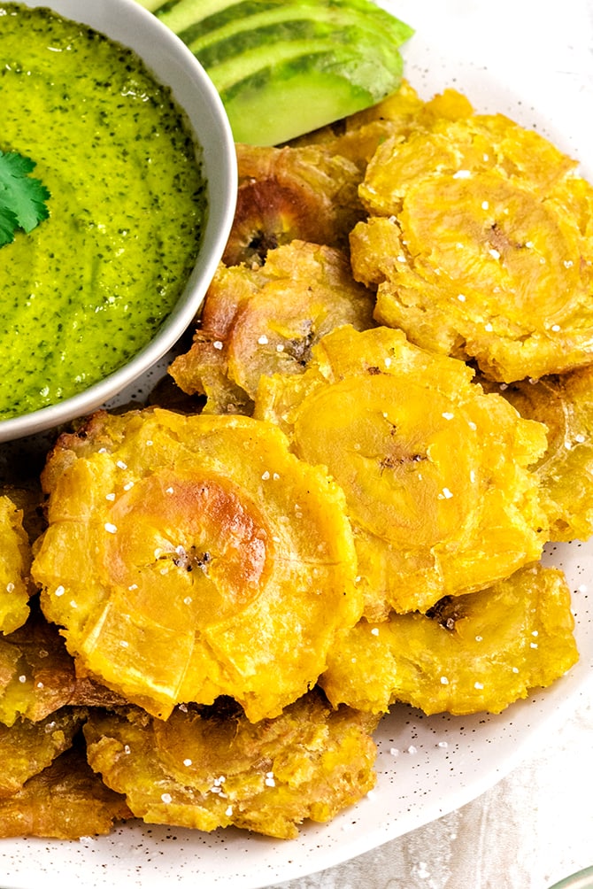 Tostones Fried Green Plantains Host The Toast,How To Blanch Almonds In Thermomix