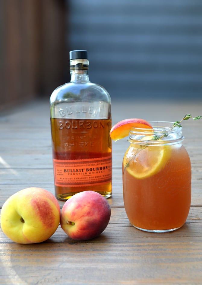 Bourbon-Peach Iced Tea Recipe