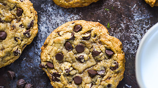 Chewy Chocolate Chip Cookies - A Slice of Style