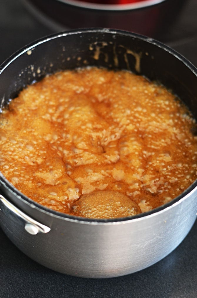 Easy Salted Caramel Sauce - Host The Toast