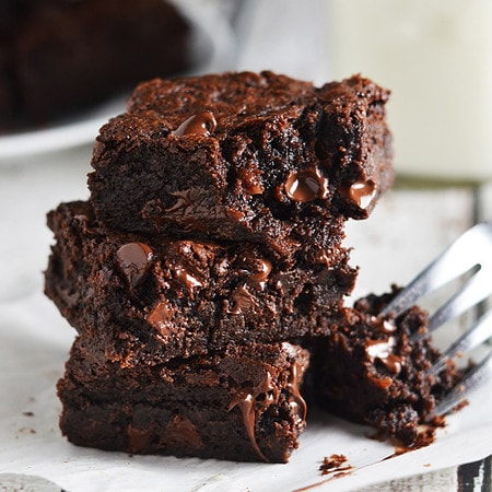 The Best One Bowl Brownies - Host The Toast