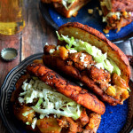 Pambazos (Mexican Salsa-Dunked Sandwiches) - Host The Toast