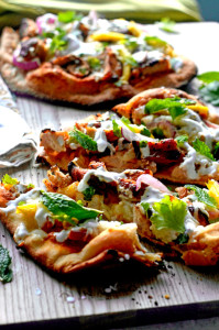 Tandoori Chicken Naan Pizza - Host The Toast