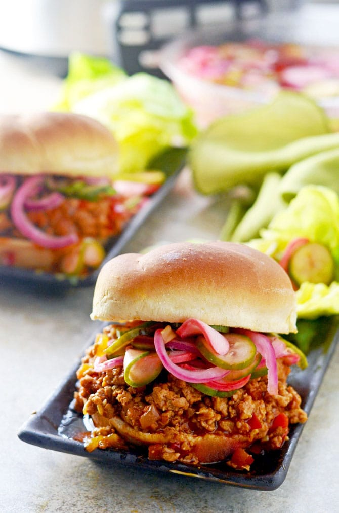 Slow Cooker Korean Sloppy Joes. This summer-friendly dish is just as easy as it is delicious. | hostthetoast.com