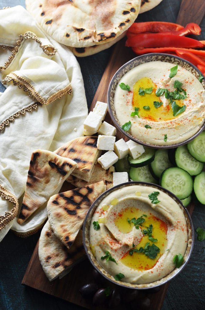 Michael Solomonov's Perfect Hummus Tehina. If you're searching for the best homemade hummus that doesn't require a ton of effort, then this recipe is for you. It doesn't get better than this dip. | hostthetoast.com