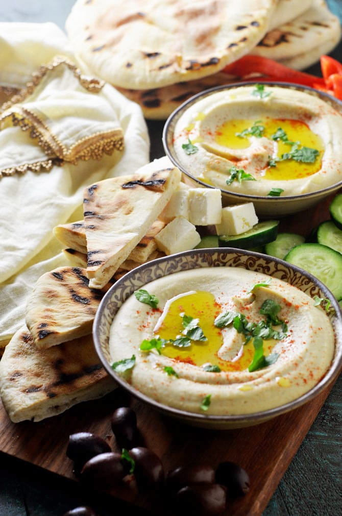 Michael Solomonov's Perfect Hummus Tehina. If you're searching for the best homemade hummus that doesn't require a ton of effort, then this recipe is for you. It doesn't get better than this dip. | hostthetoast.com