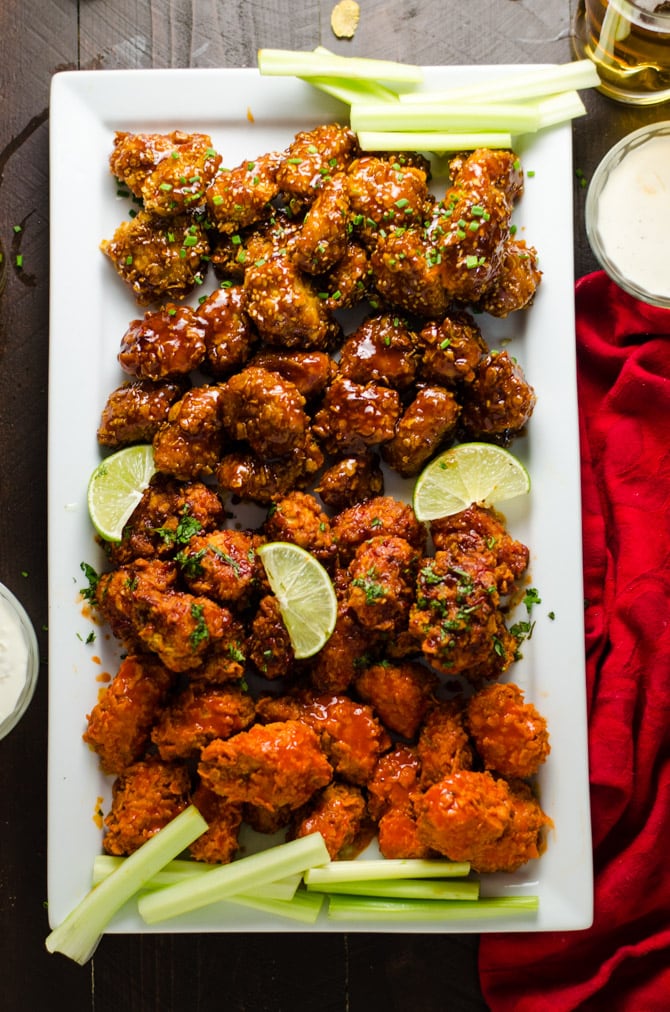 Baked Boneless Wings 4 Ways Host The Toast