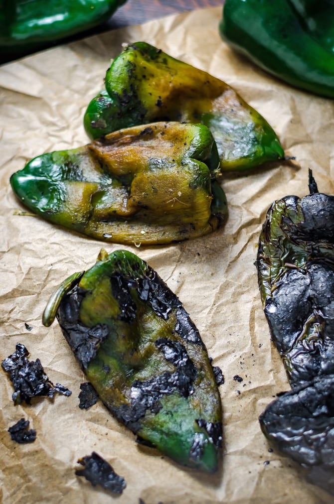 Mini Party Poblano Quesadillas. These smoky, cheesy finger foods are easy to make ahead and freeze for your parties all year long! | hostthetoast.com