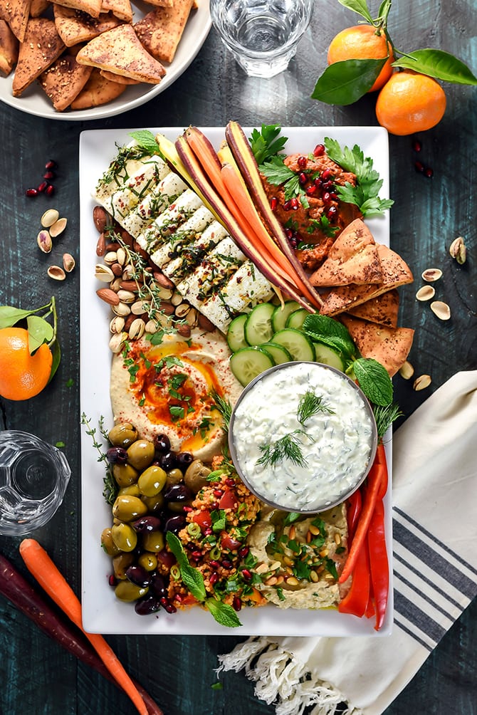 Mezze Party Platter - Host The Toast