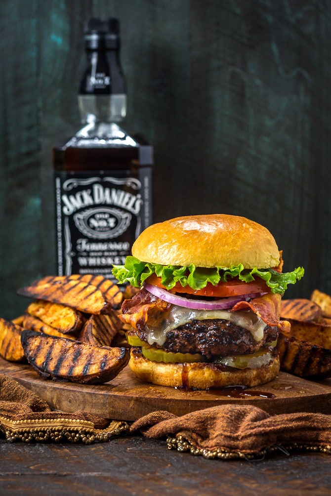 Jack Daniels Burgers. These juicy, glazed cheeseburgers taste just like the ones at TGI Friday's. The sweet, sticky glaze (and a few tips) will take your typical backyard burgers to the next level. | hostthetoast.com