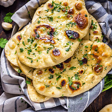 Homemade Garlic Naan-image