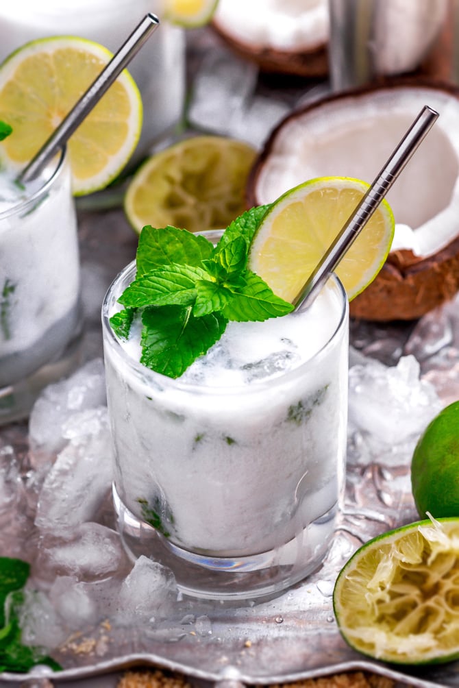 coconut mojito recipe simple syrup