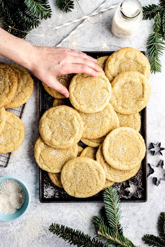 Chewy Sugar Cookies (and they're giant!)