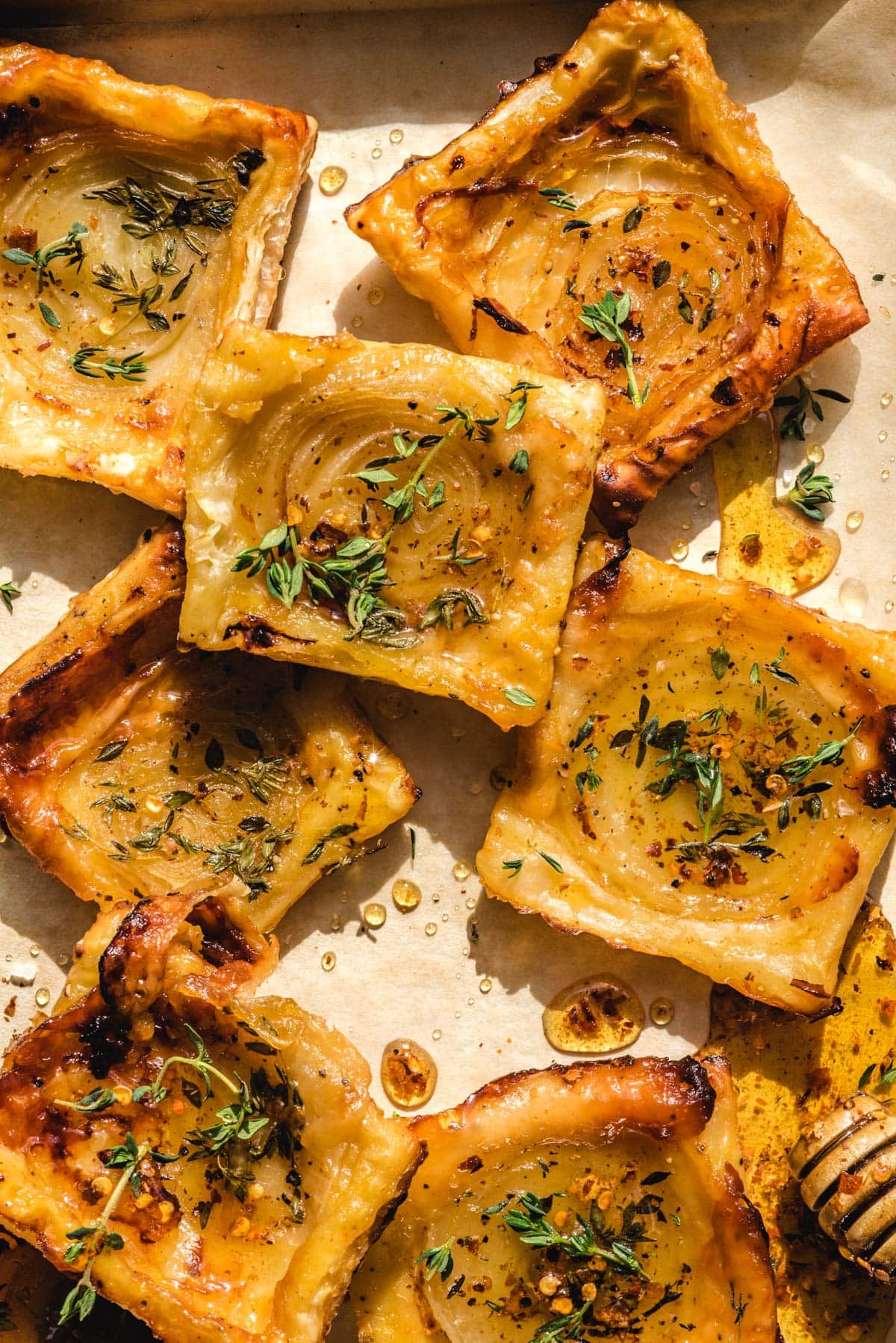 Upside-Down Onion and Gruyere Tarts